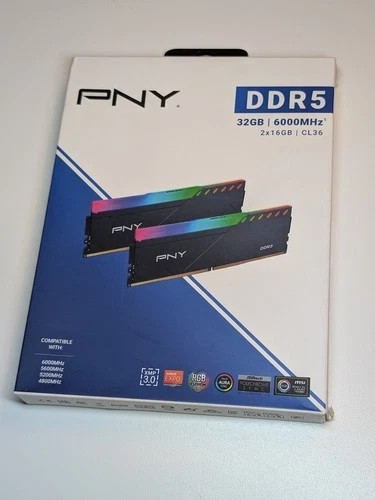 PNY XLR8 EPIC-X RGB 32GB 2x16GB DDR5 6000 CL36 XMP EXPO