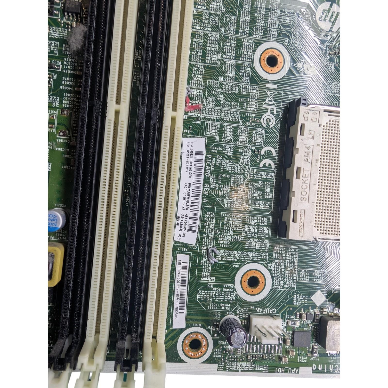 HP Elitedesk 705 G5 SFF – Motherboard L54103-001 W/Ryzen 3 Pro 3200G & 8GB