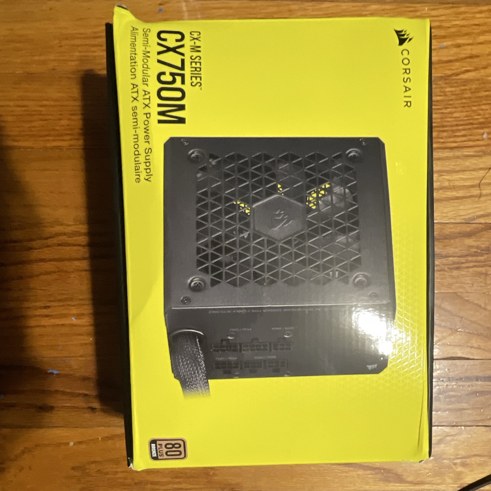 Corsair CX750M Power Supply 750W 80 Plus Bronze Semi-Modular