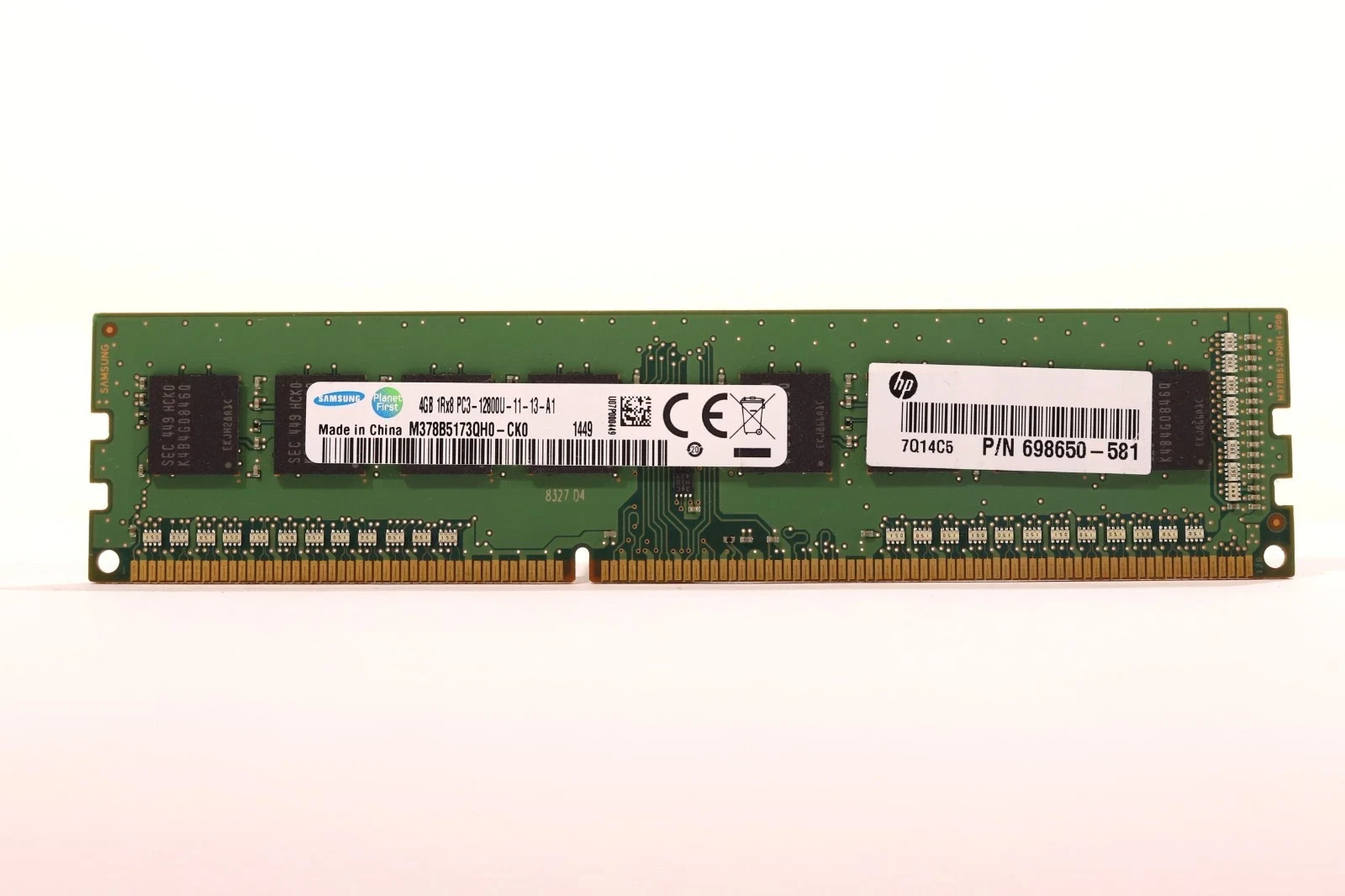 SET OF 4! (16GB- 4X4GB) Samsung 4GB 1Rx8 PC3-12800U-11-13-A1 M378B5173QH0-CK0