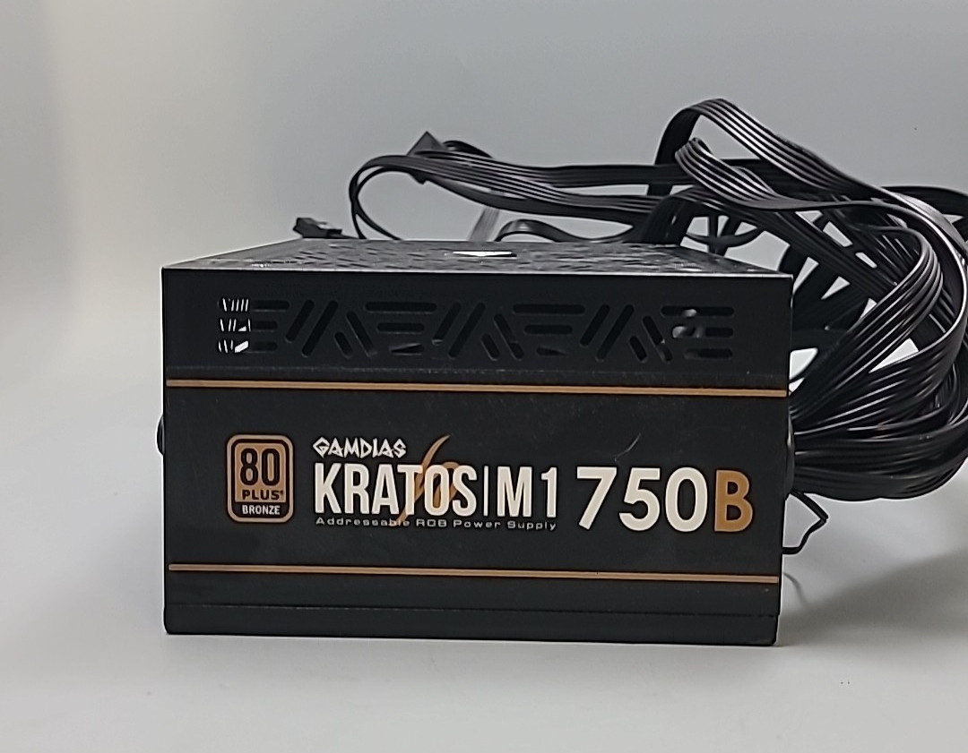GAMDIAS Kratos M1-750B RGB 80 Plus Bronze Power Supply