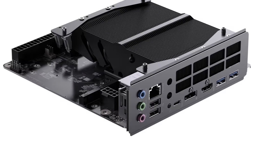 Motherboard BD895i SE Mini ITX NAS Motherboard, AMD Ryzen 9 8945HX,16 C/32 T,PCI