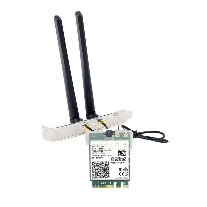 M.2 Wifi 6e Adapter for Intel AX210 mini Desktop Kit Wireless Network wifi Card