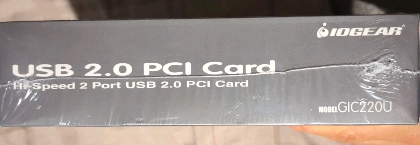 IOGEAR Hi-Speed USB 2.0 FireWire Combo PCI Card Model GUF320 *UPC REMOVED, NEW**
