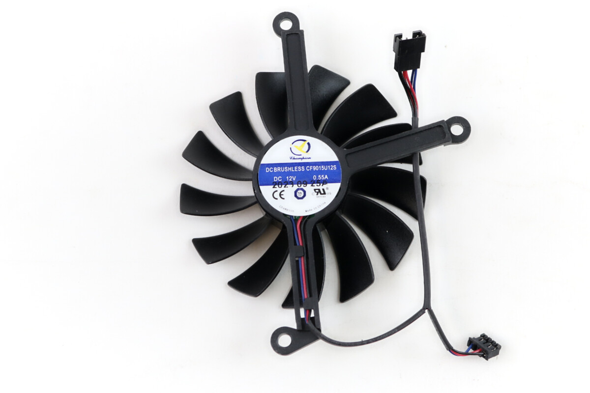 Full Set GPU Fans 95mm RX XFX 6800 6800 XT SWFT319 CF1015U12D | US Seller, Fa…