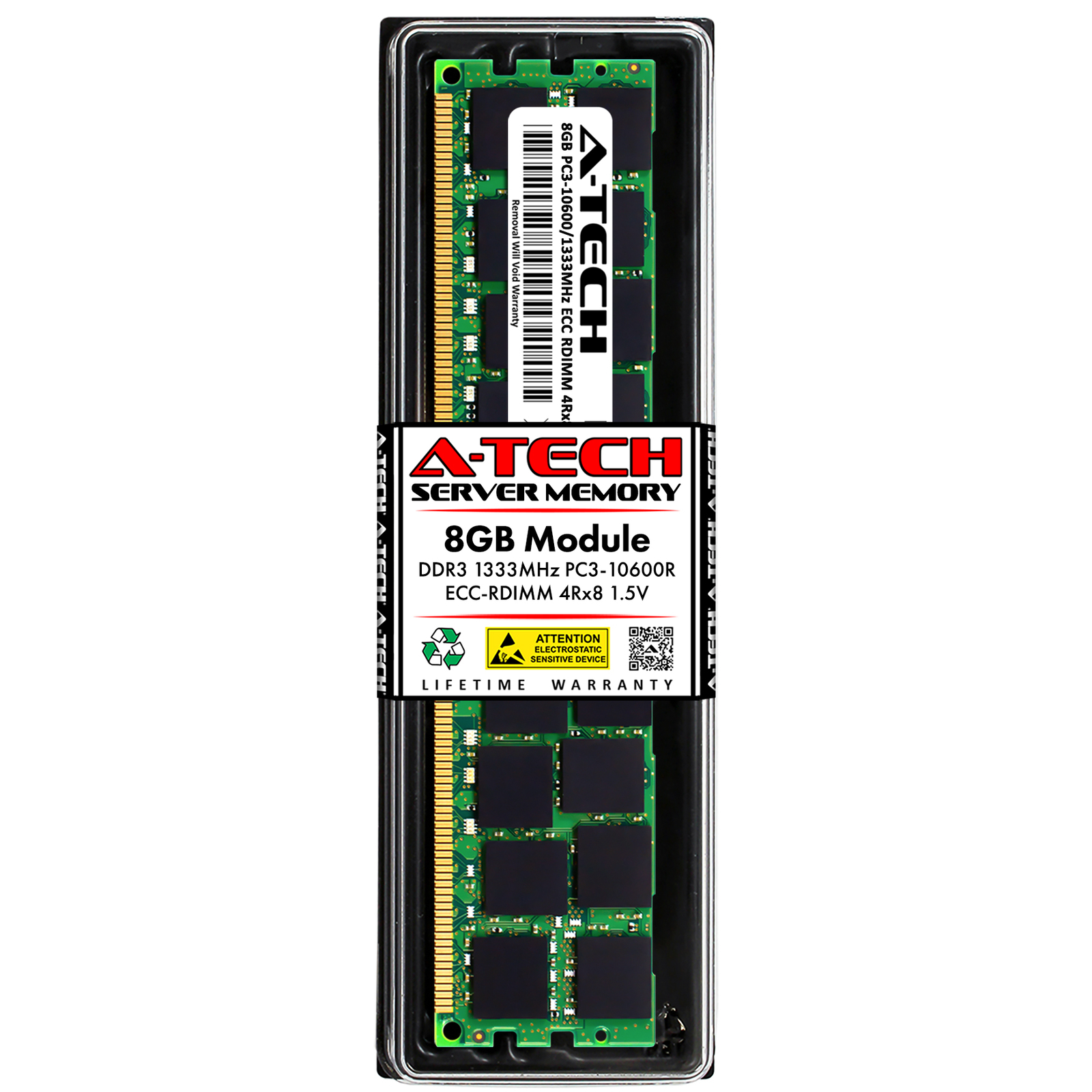 8GB 4Rx8 PC3-10600R RDIMM Supermicro X8SI6-F Memory RAM