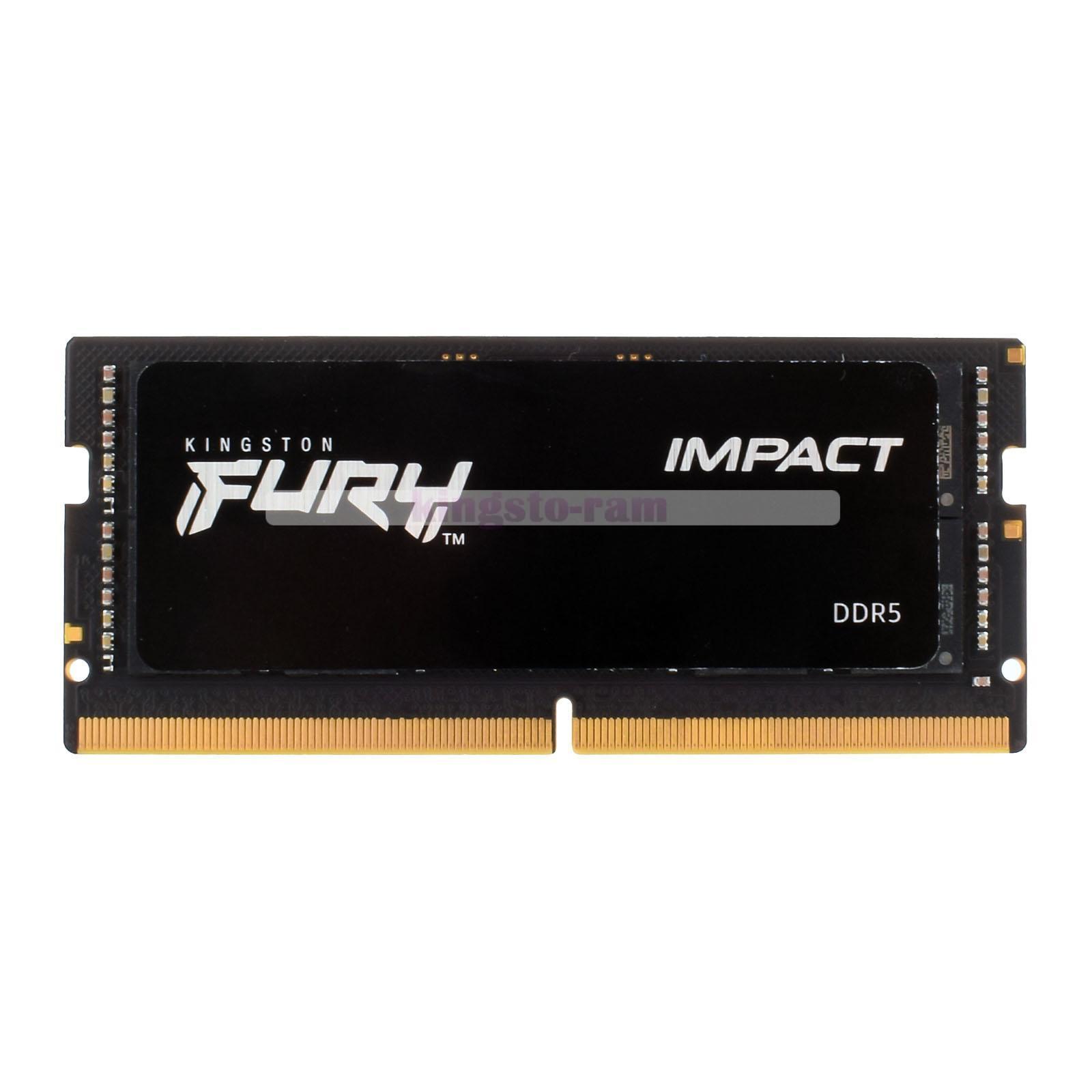 Kingston FURY 8GB 16GB 32GB 64GB DDR5 4800 5200 5600 MHz SO-DIMM Laptop Ram lot