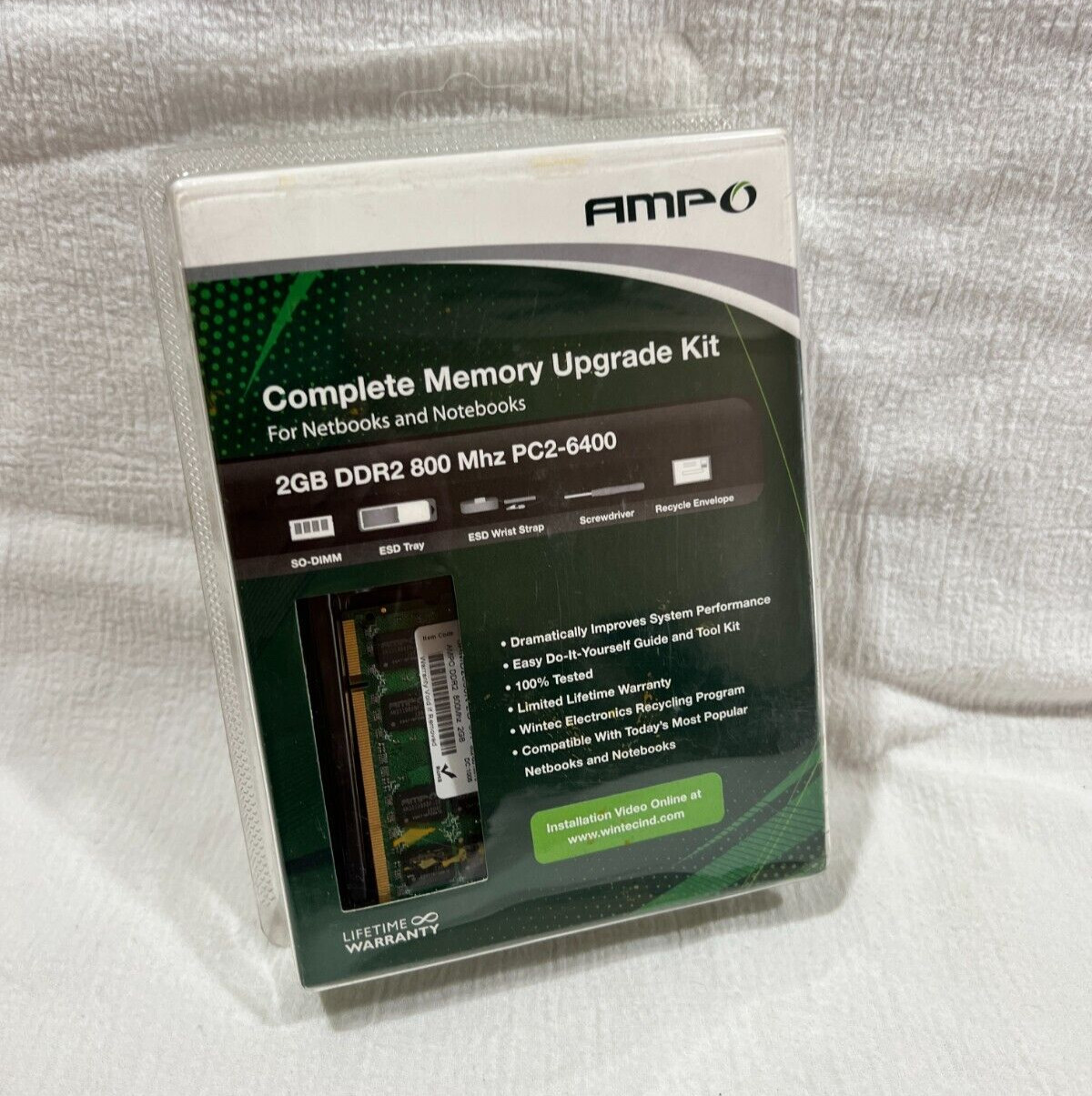 Memory Upgrade Kit 2GB PC2-640 for Netbooks, Notebooks Wintec Ampo