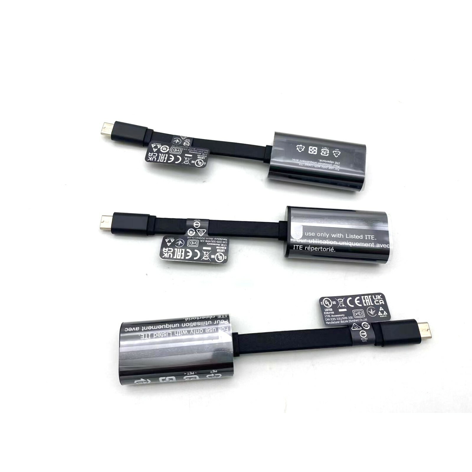 1Pcs New for Dell Thunderbolt 3 Type-C to Ethernet RJ45 Adapter 2.5G 7NJ76
