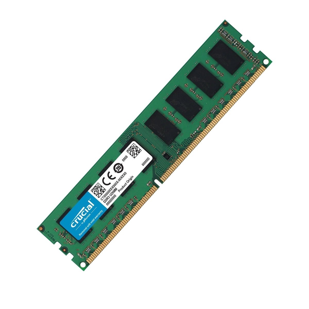 Crucial 8Gb 240-Pin Dimm Ddr3 Pc3-12800 Ct102464Bd160B
