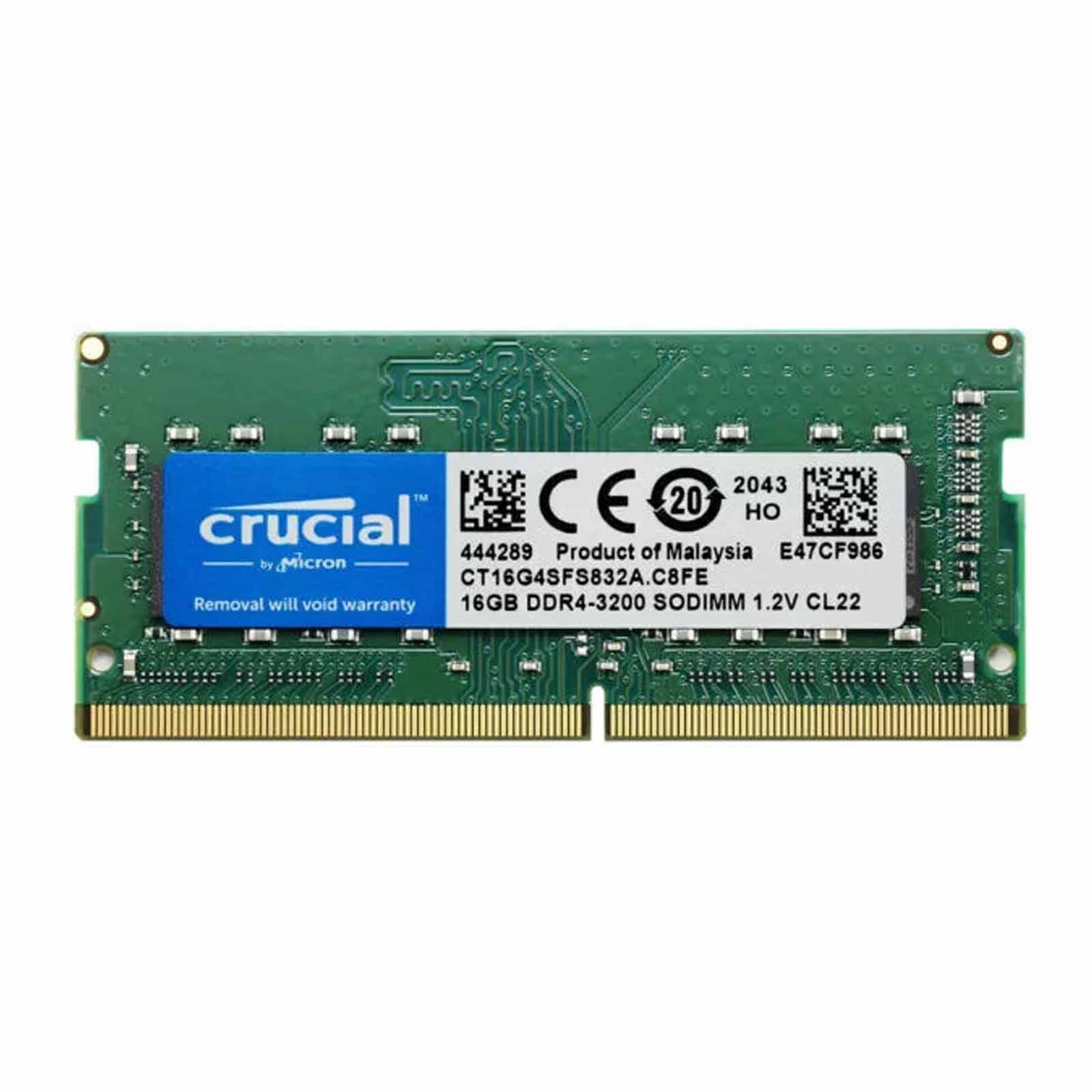 Crucial 8GB 16GB DDR4 RAM 2400 2666 3200 MHz SO-DIMM 260Pin 1.2V For Laptop Lot