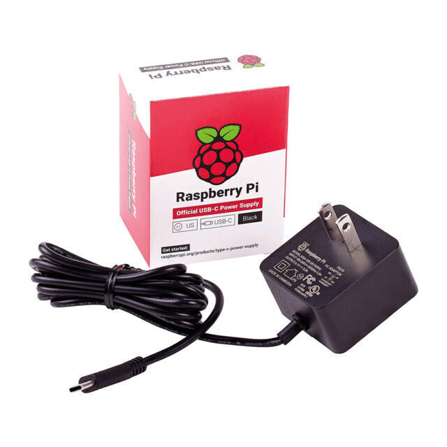 Raspberry Pi Raspberry Pi 4 Model B 15.3W Power Supply Adapter