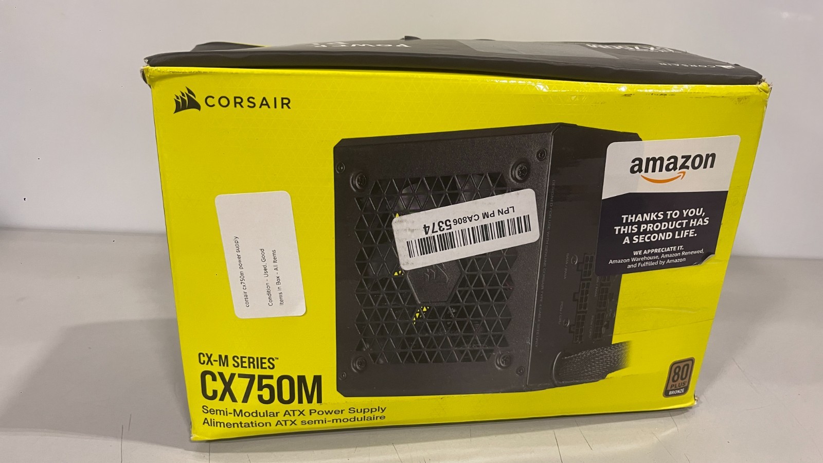 Corsair Cx750m Power Supply