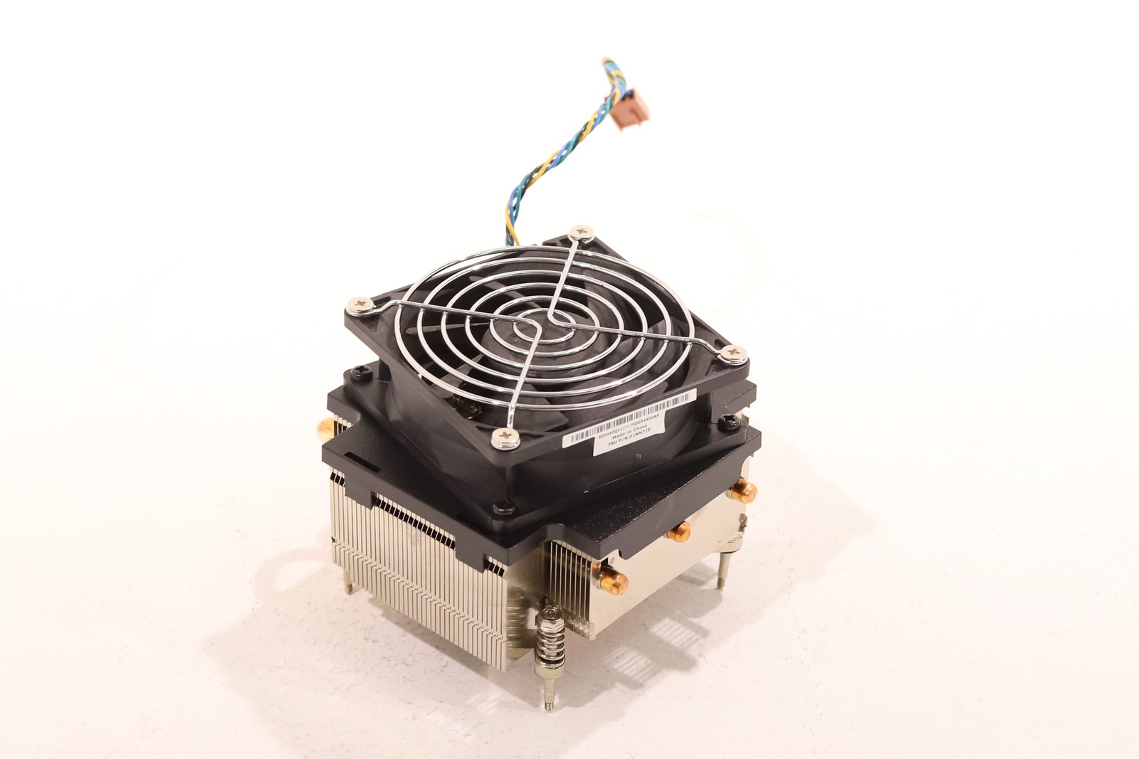 Lenovo ThinkStation P330 2nd Gen 95W/80W CPU Fan with Heatsink FRU P/N: 01MN720