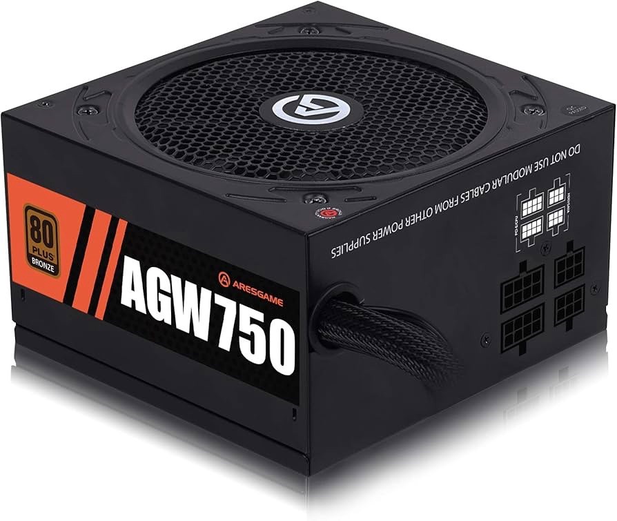 AGV Series 750W Power Supply, 80 plus Bronze Certified, Semi Modular Power suppl