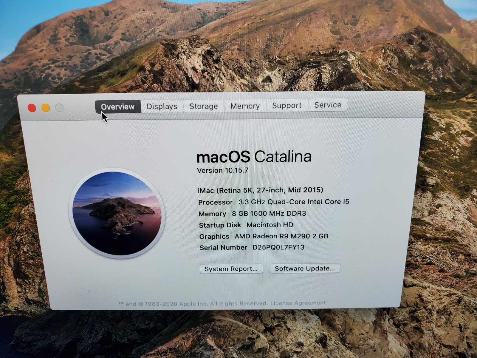 5K 2015 iMac Screen 27″ LCD LM270QQ1 SD A2 A1419