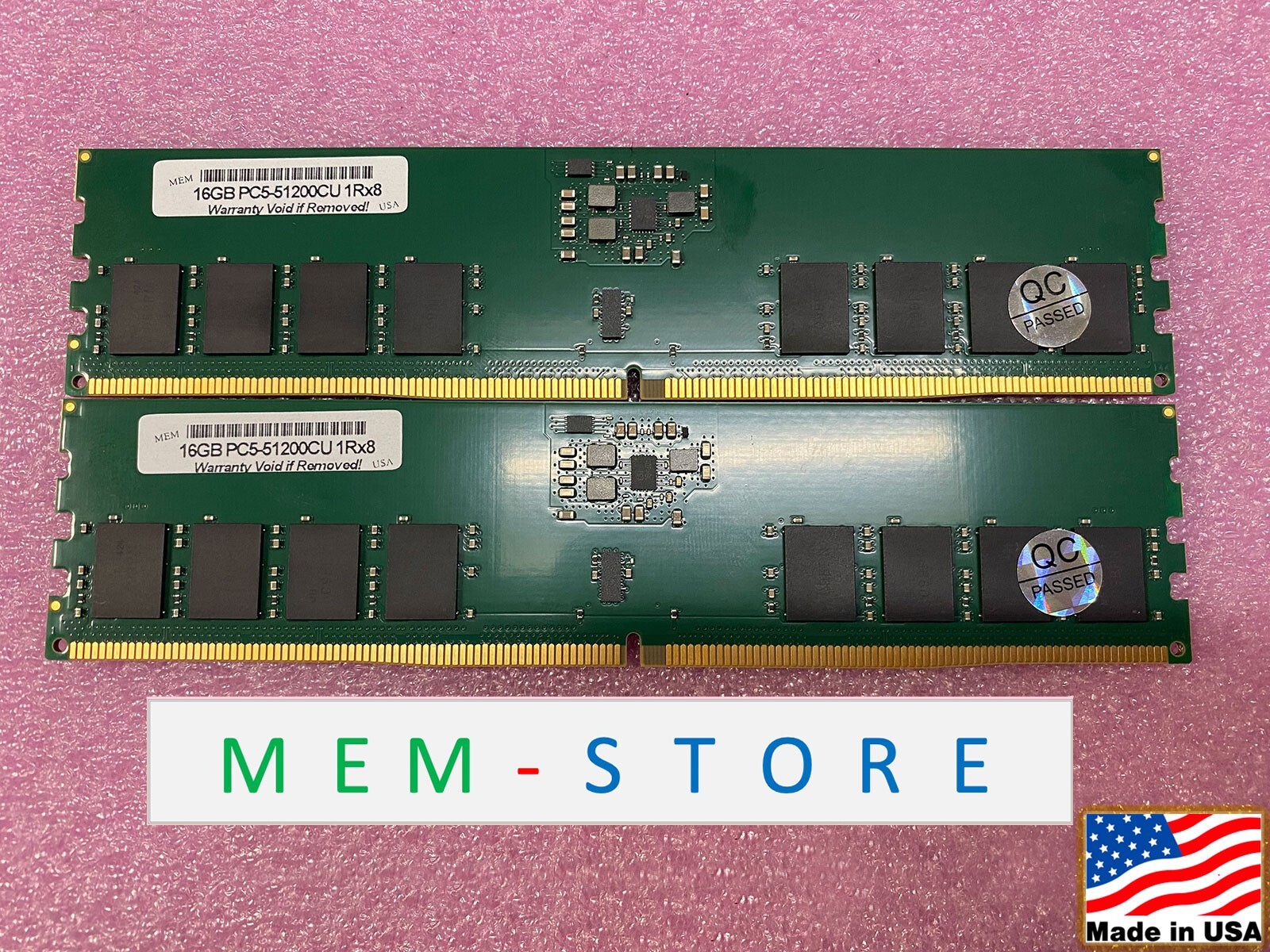 32GB 2x16GB DDR5-6400 CUDIMM RAM CT2K16G64C52CU5 Compatible Replacement Memory