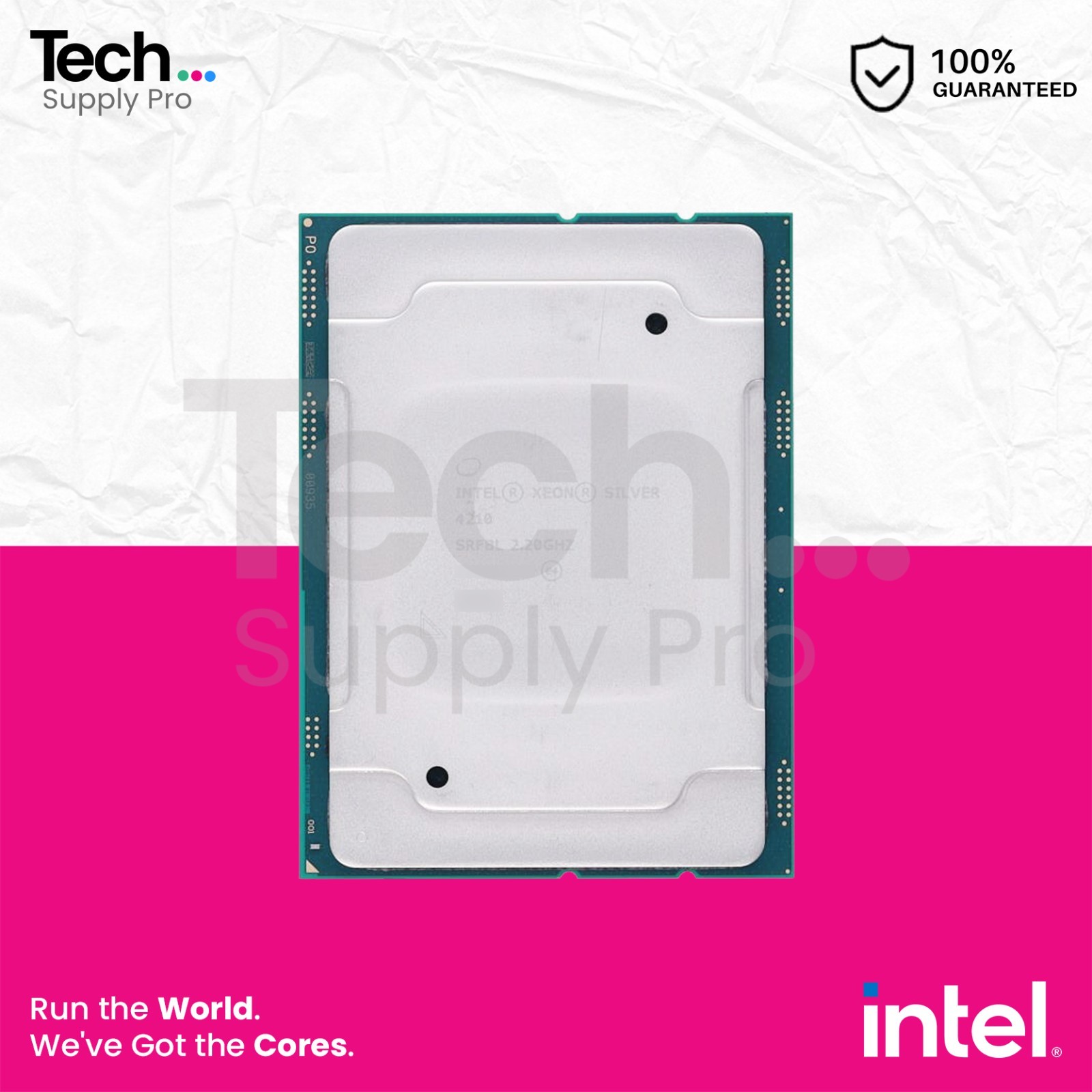 SRFBL Intel Xeon Silver 4210 10-Core 2.20GHz 13.75MB 85W FCLGA3647 Processor