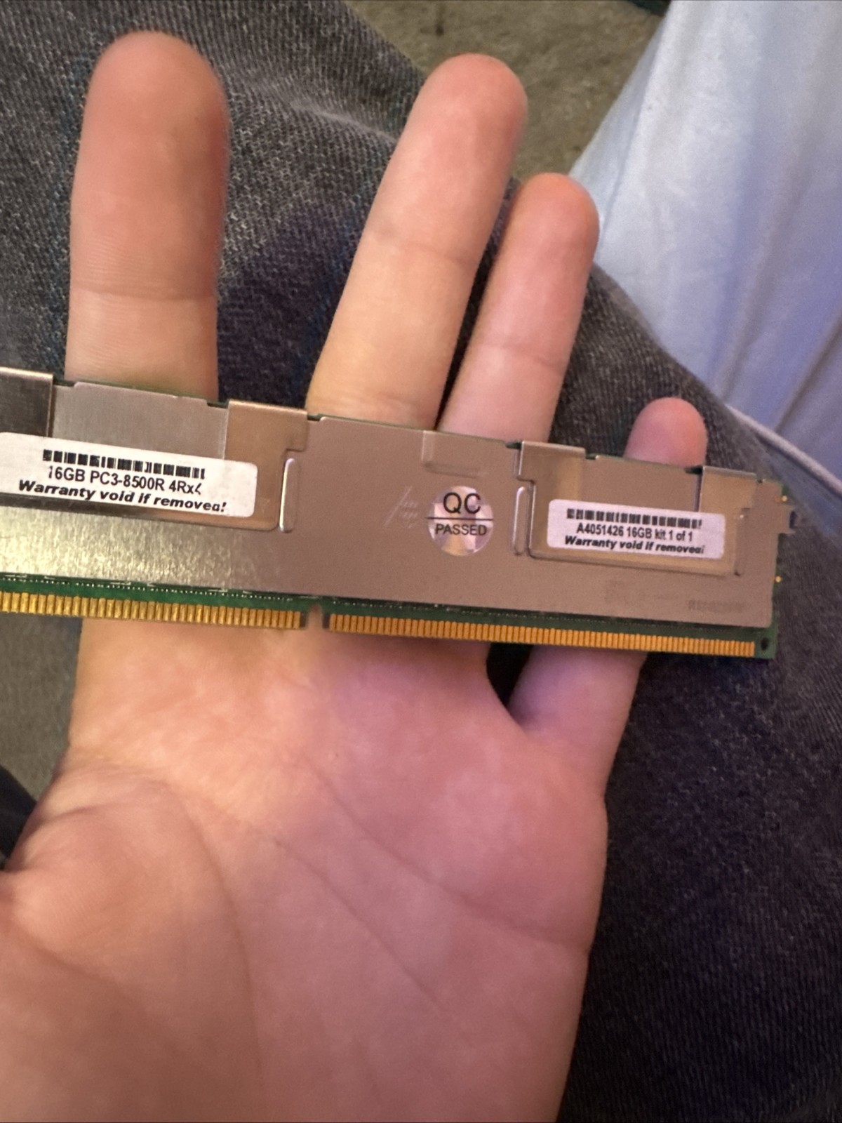 64GB 4x16GB SK Hynix PC3-8500R DDR3 1066MHz ECC Registered Server RAM RDIMM Kit