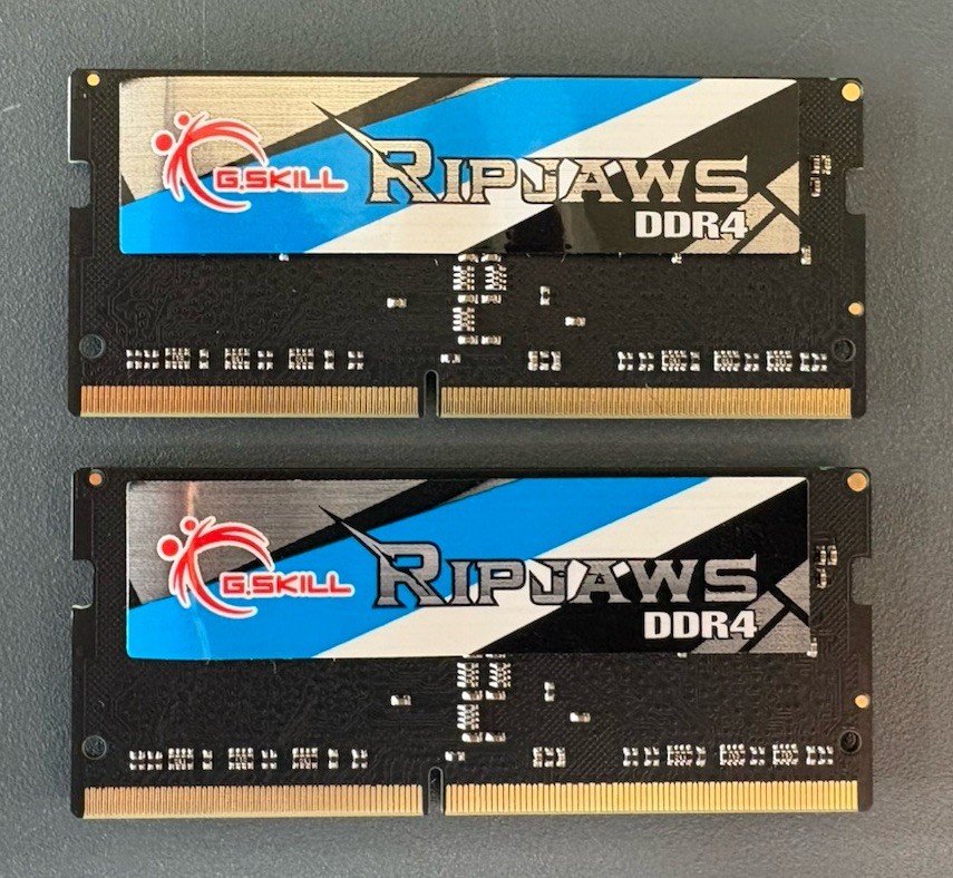 G. SKILL Ripjaws 16GB (2x8GB) DDR4-3000 SO-DIMM PC4-24000 3000 MHz