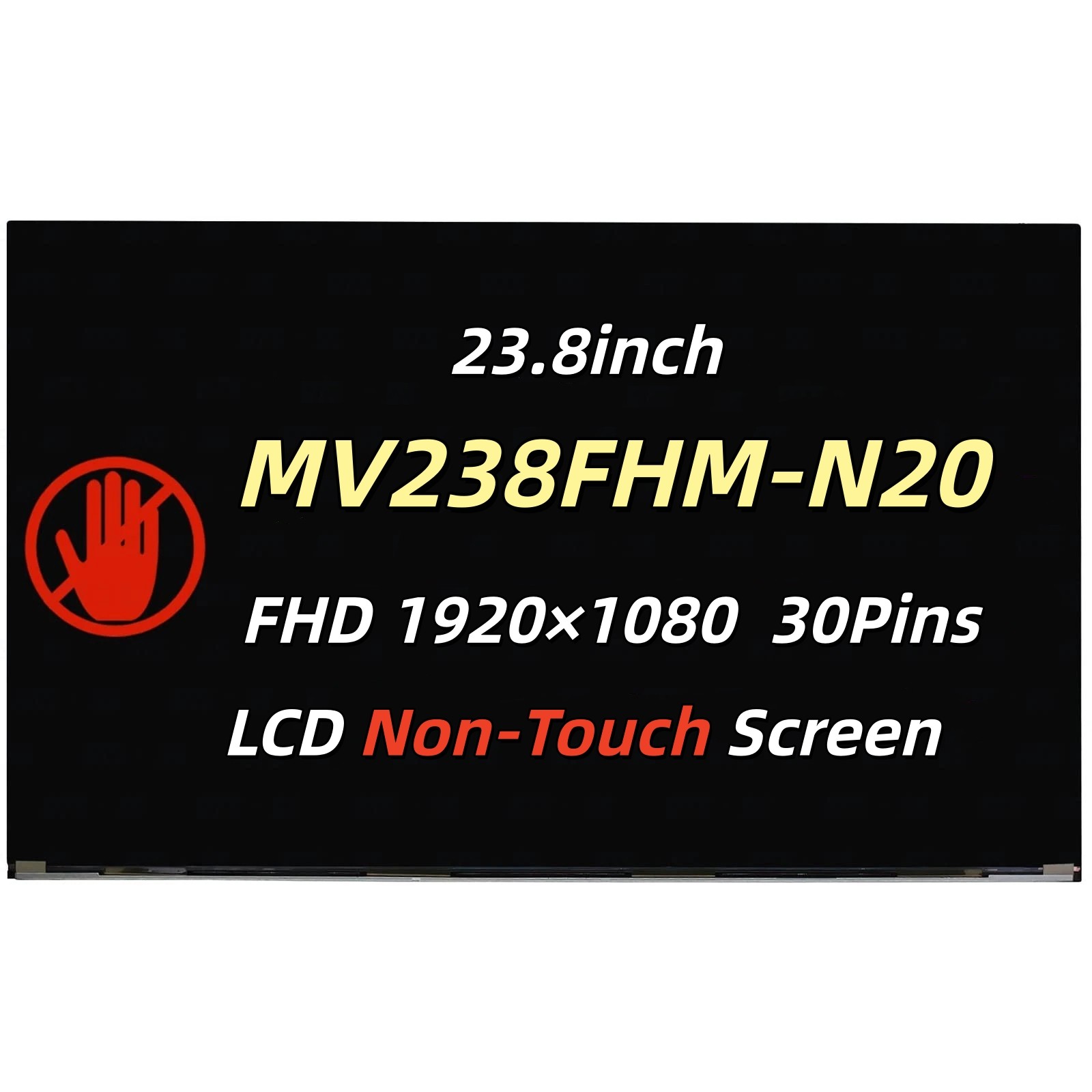 23.8in MV238FHM-N20 for Lenovo IdeaCentre 5D10W33963 AIO LCD Non-Touch Screen