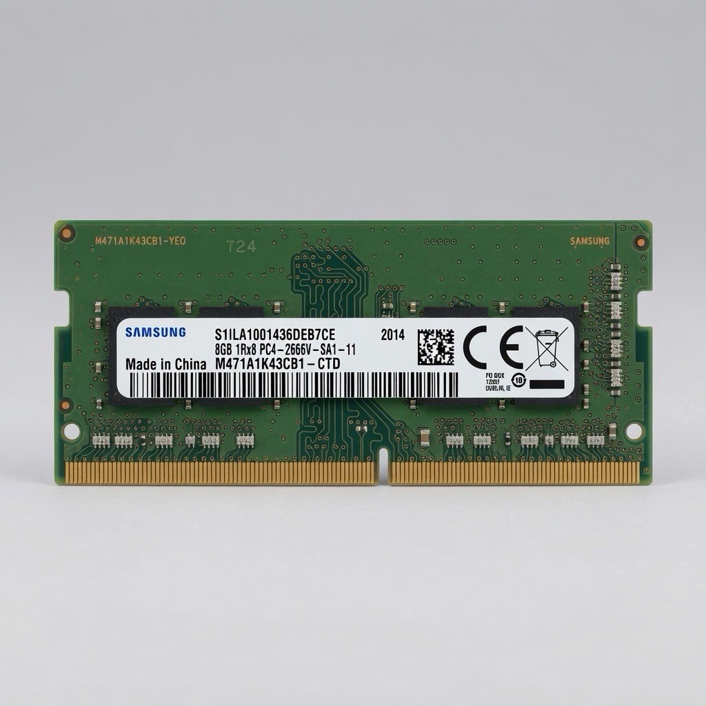 Samsung 8GB DDR4 2666MHz SO-DIMM Laptop Ram Memory (M471A1K43CB1-CTD) Tested!