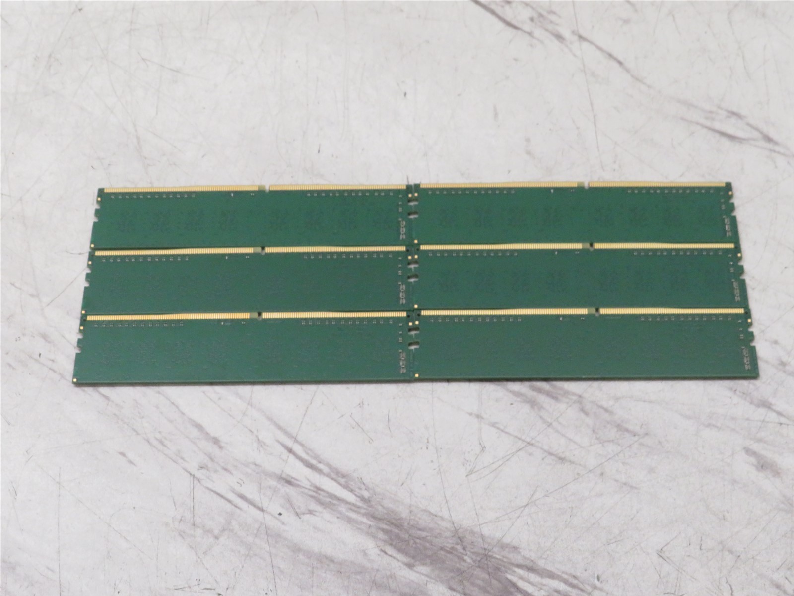 Lot of 6 ADATA 8GB 1Rx8 PC4-2400T-UA0-11 Desktop Memory DDR4 RAM