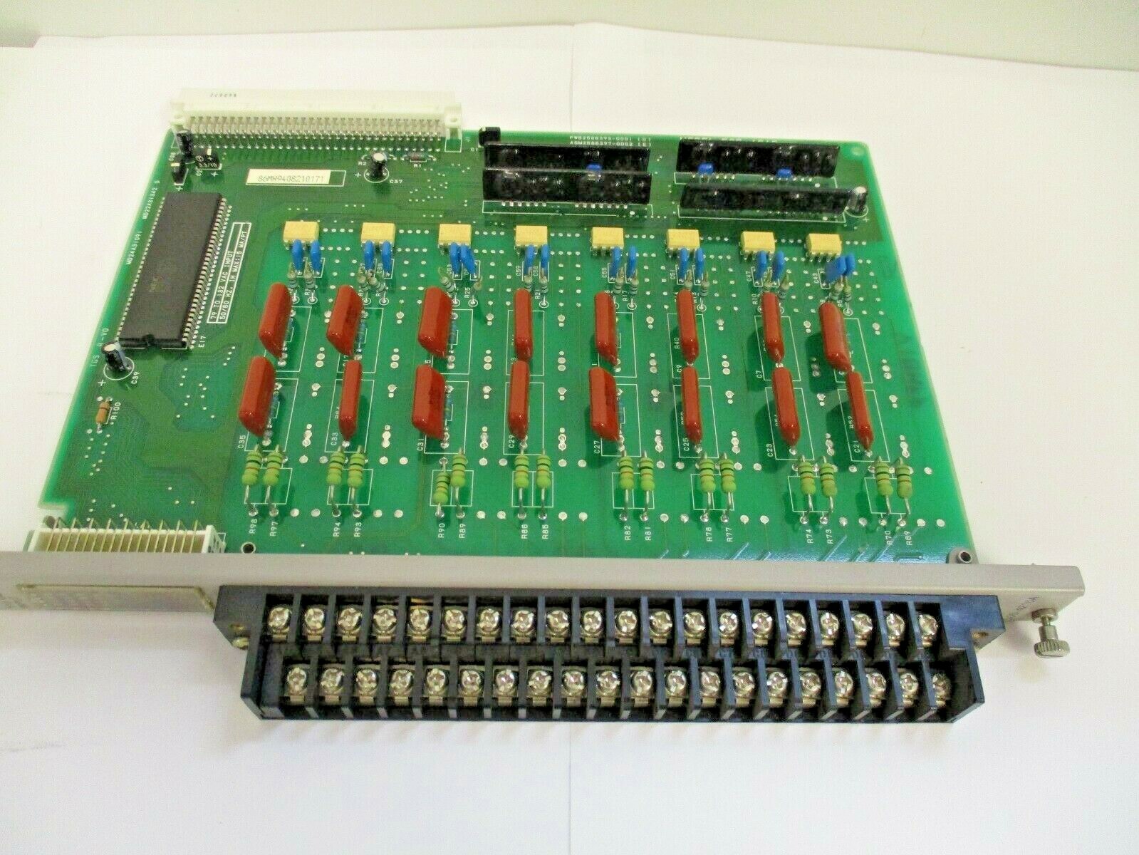 SIEMENS/TI DIGITAL INPUT MODULE PLC MODEL 505-4216 110VAC INPUTS 79-132V RANGE