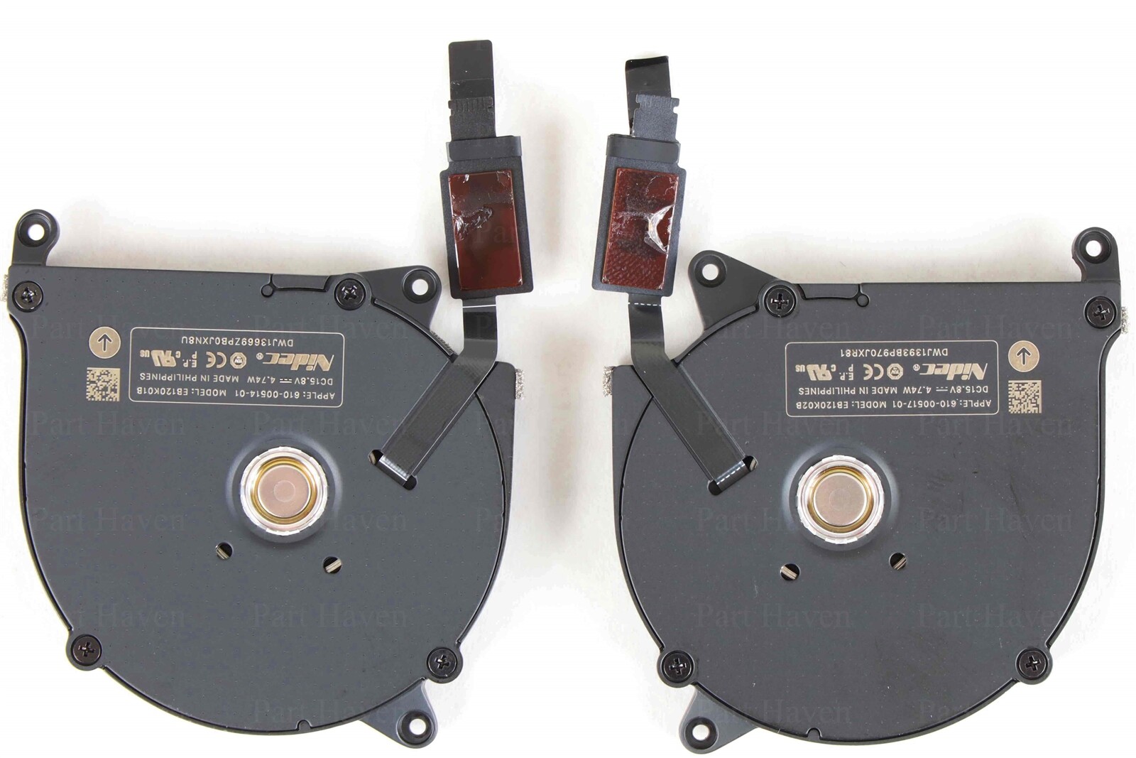 Right and Left Fan set for 24″ M1 iMac 2021 A2438 – Clean Dust Free Part