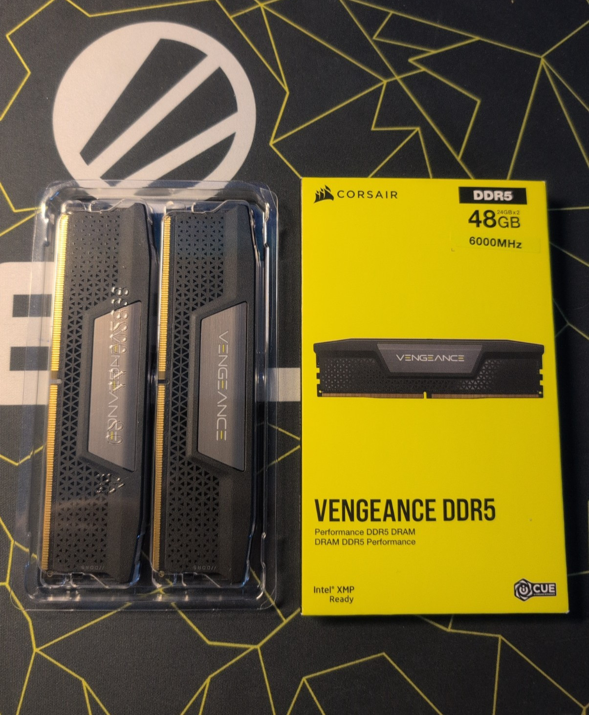 CORSAIR VENGEANCE DDR5 RAM 48GB (2x24GB) 6000MHz CL36 Intel XMP iCUE