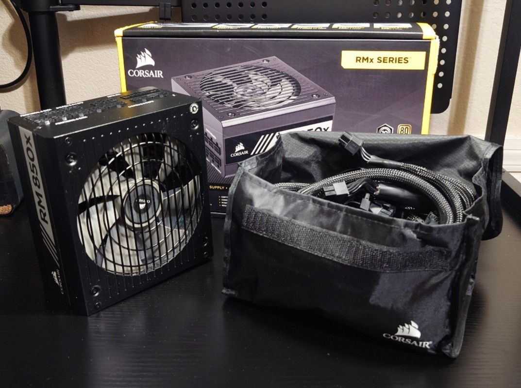 Corsair Rm850X Fully Modular ATX Power Supply – 80 Plus Gold – 850W PSU
