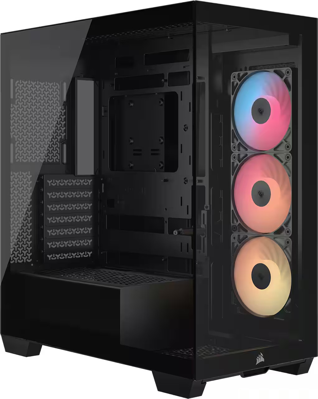 CORSAIR – 3500X RS-R ARGB ATX Mid-Tower PC Case – Black