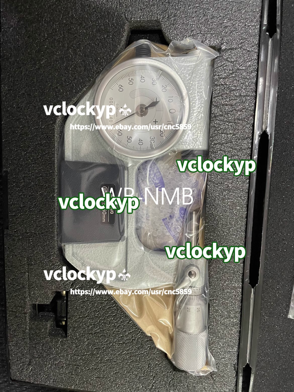 1 pcs Mitutoyo Lever micrometer 510-122 25-50mm *0.001mm FedEx or DHL