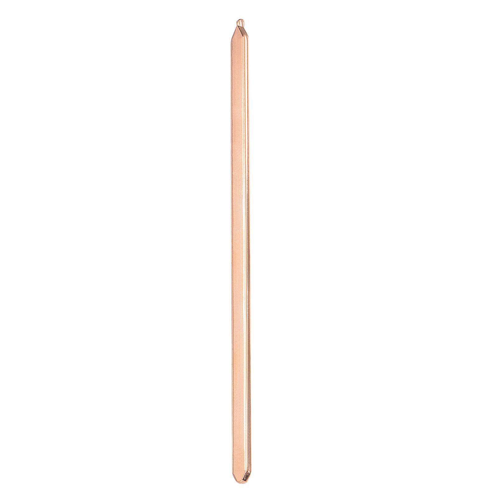Copper Flat Heat Pipe for Cooling Laptop CPU GPU Heatsink 250mm x 8mm x 3mm