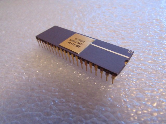 179C350002 STC Purple Ceramic Gold Lead 40-Pin Dip Collectible Vintage-ic USA