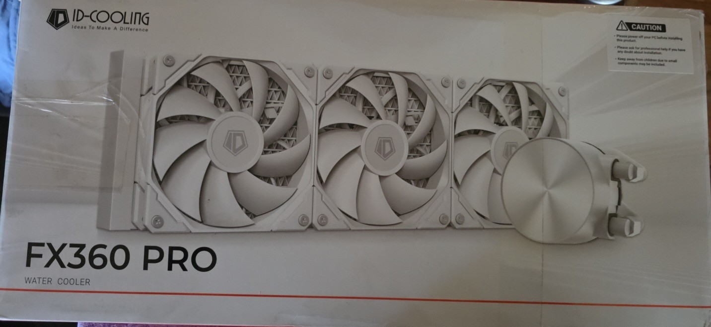 Id- Cooling FX360 PRI WATER COOLER GAMING PC COOLING FAN