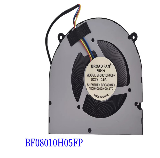 Laptop CPU Cooling Fan BF08010H05FP DC5V 0.5A 4-Pin