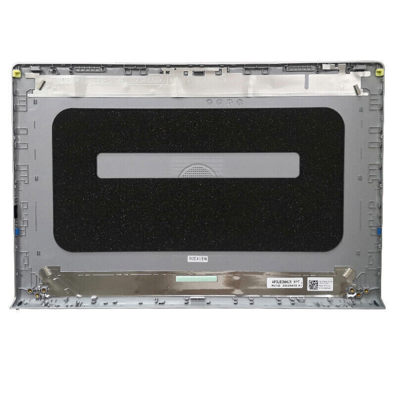 New for Dell Inspiron 15 3510 3511 3515 Silver Top LCD Back Cover+Bezel+Hinges