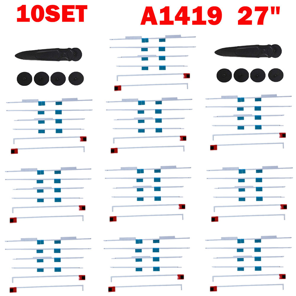 10 Set 27″ LCD Screen Adhesive Strip Sticker Tape Kit A1419 For iMac 2012-2015
