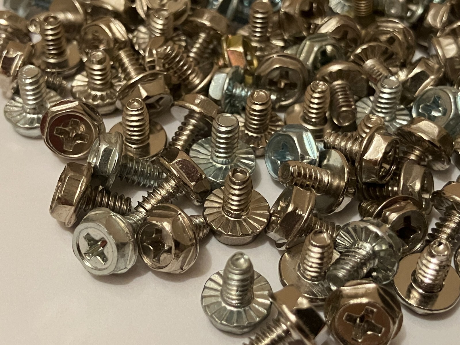 150-Pack Misc Computer Case And Or Hard Drive Screws Used- In Great Shape