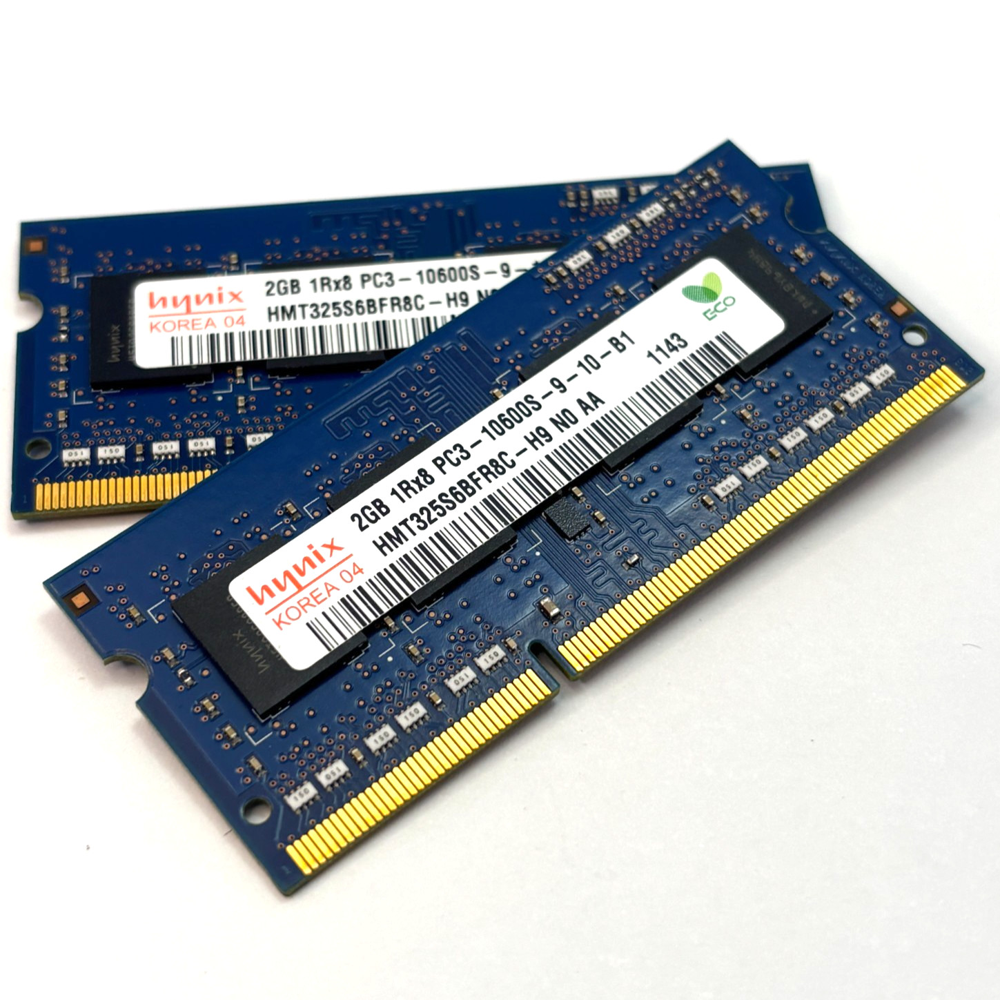 Hynix 4GB Laptop Memory Kit – 2x2GB DDR3L 1333MHz PC3L-10600S 1Rx8 SODIMM