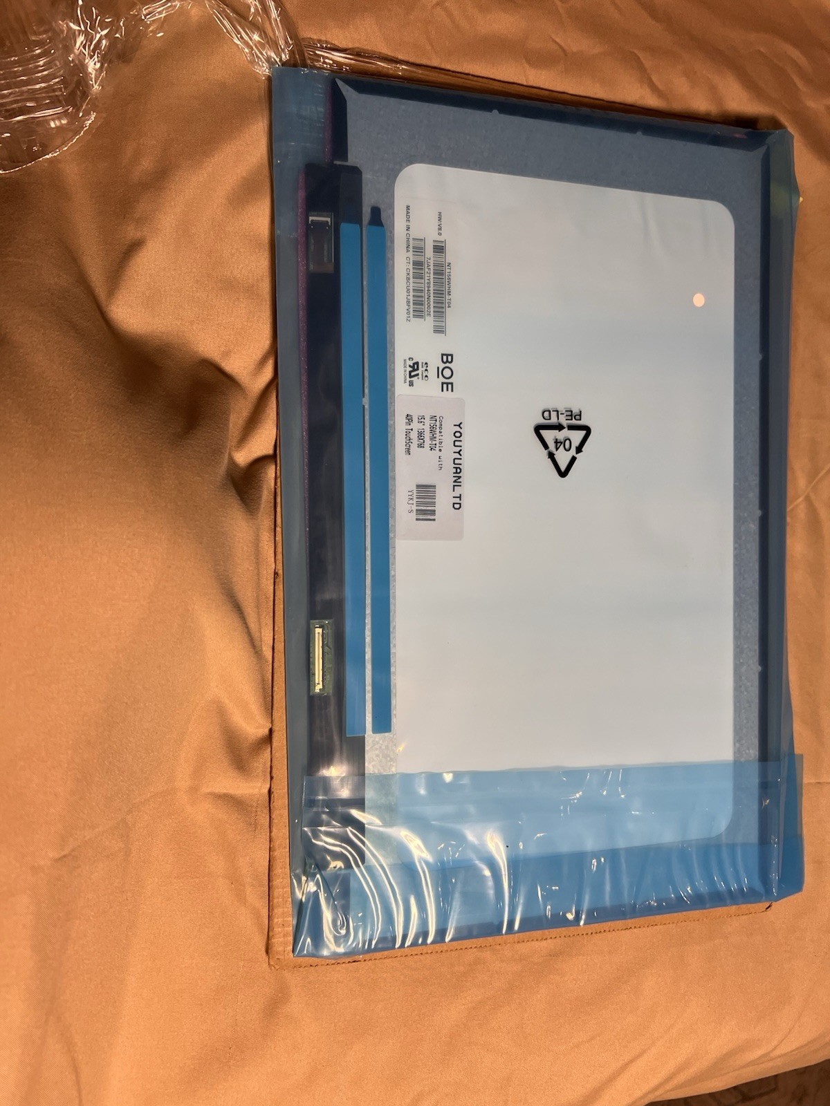 15.6″ HD LED LCD On-Cell Touch Screen Display NT156WHM-T04 BOE 1366×768
