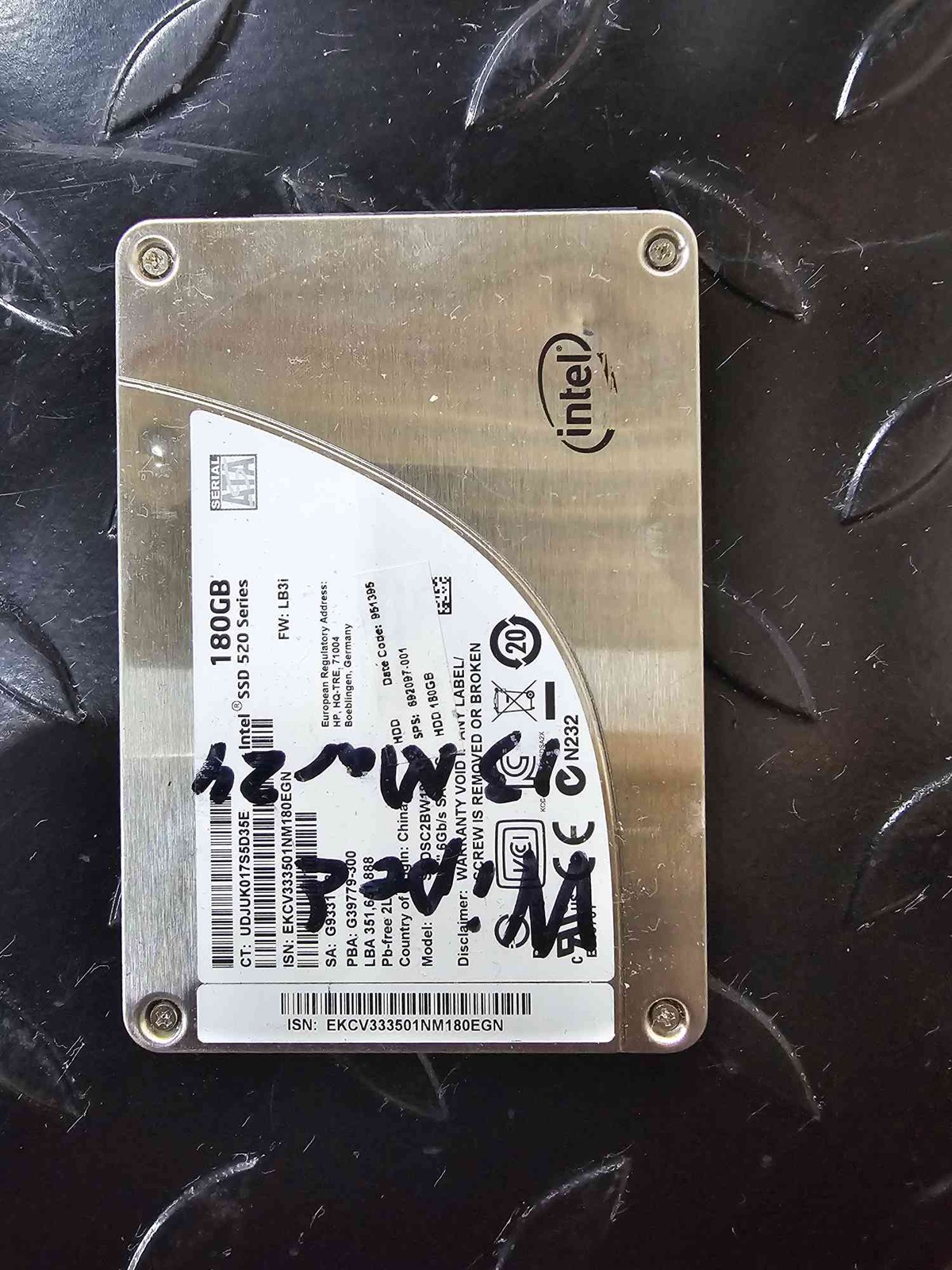 intel SSDSC2BW180A3