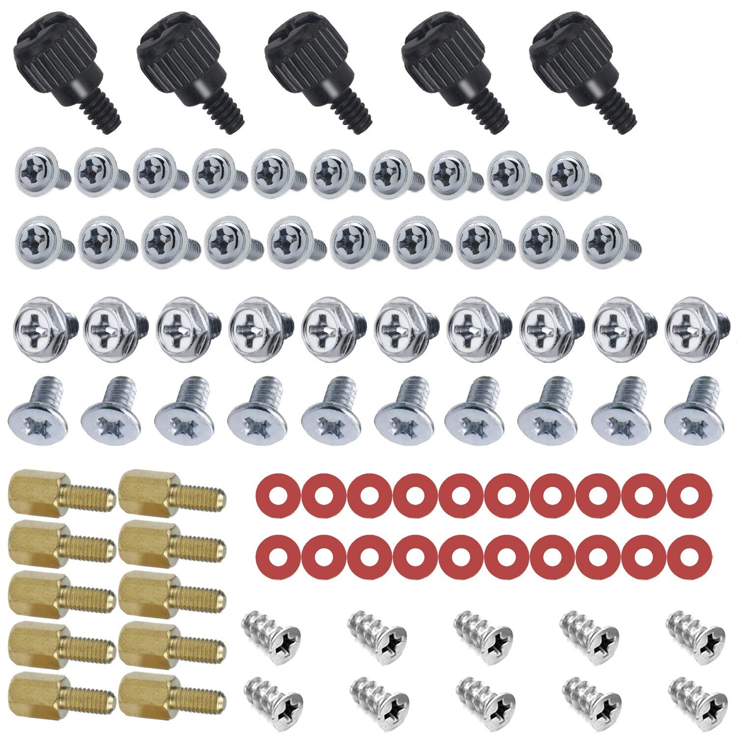 PC Computer Screws Standoffs Set Kit for Hard Drive Computer Case Motherboard…