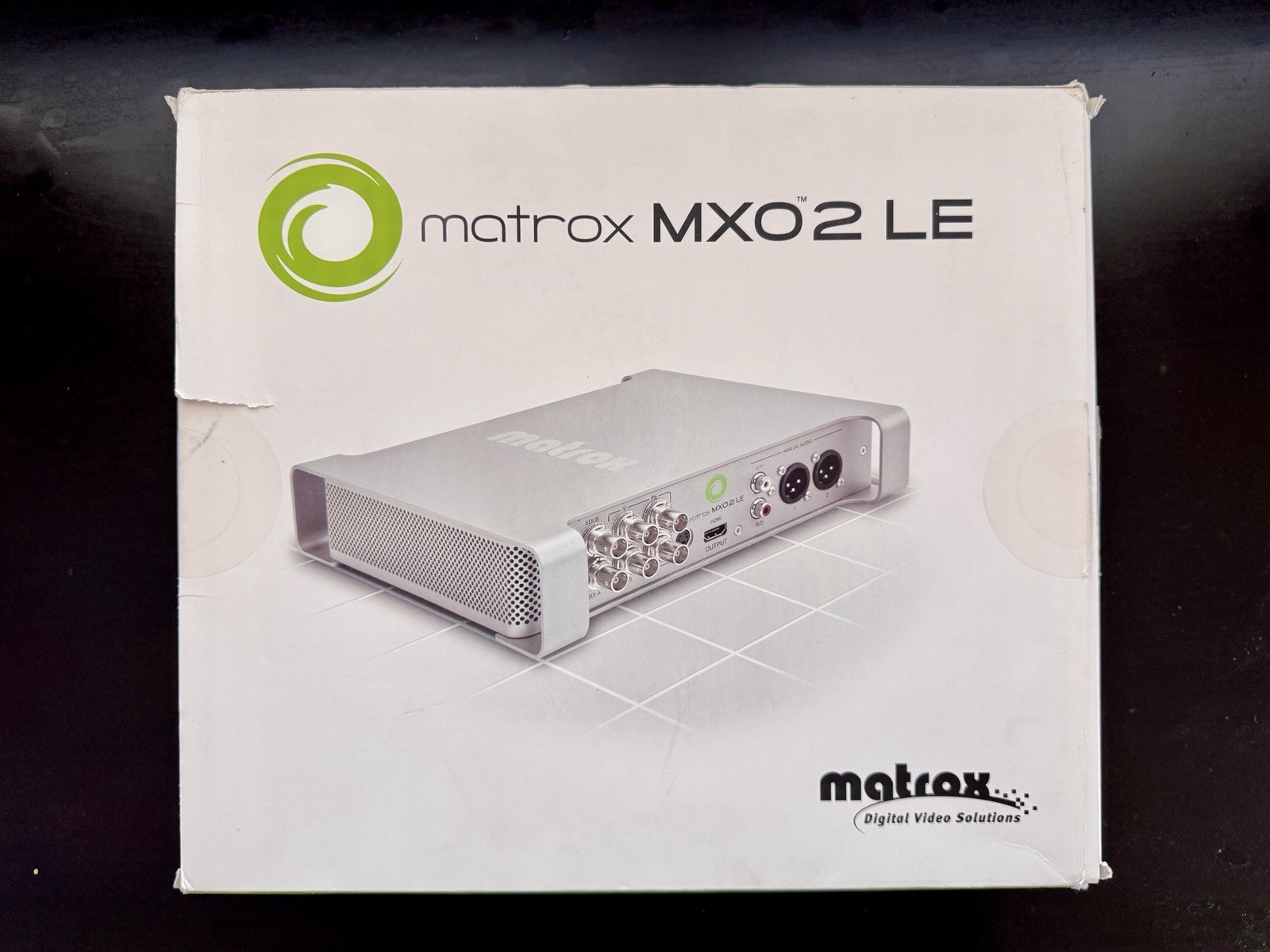 Matrox MXO2 LE With MAX – A/V Breakout Box with Express/34 Laptop Card & Cable