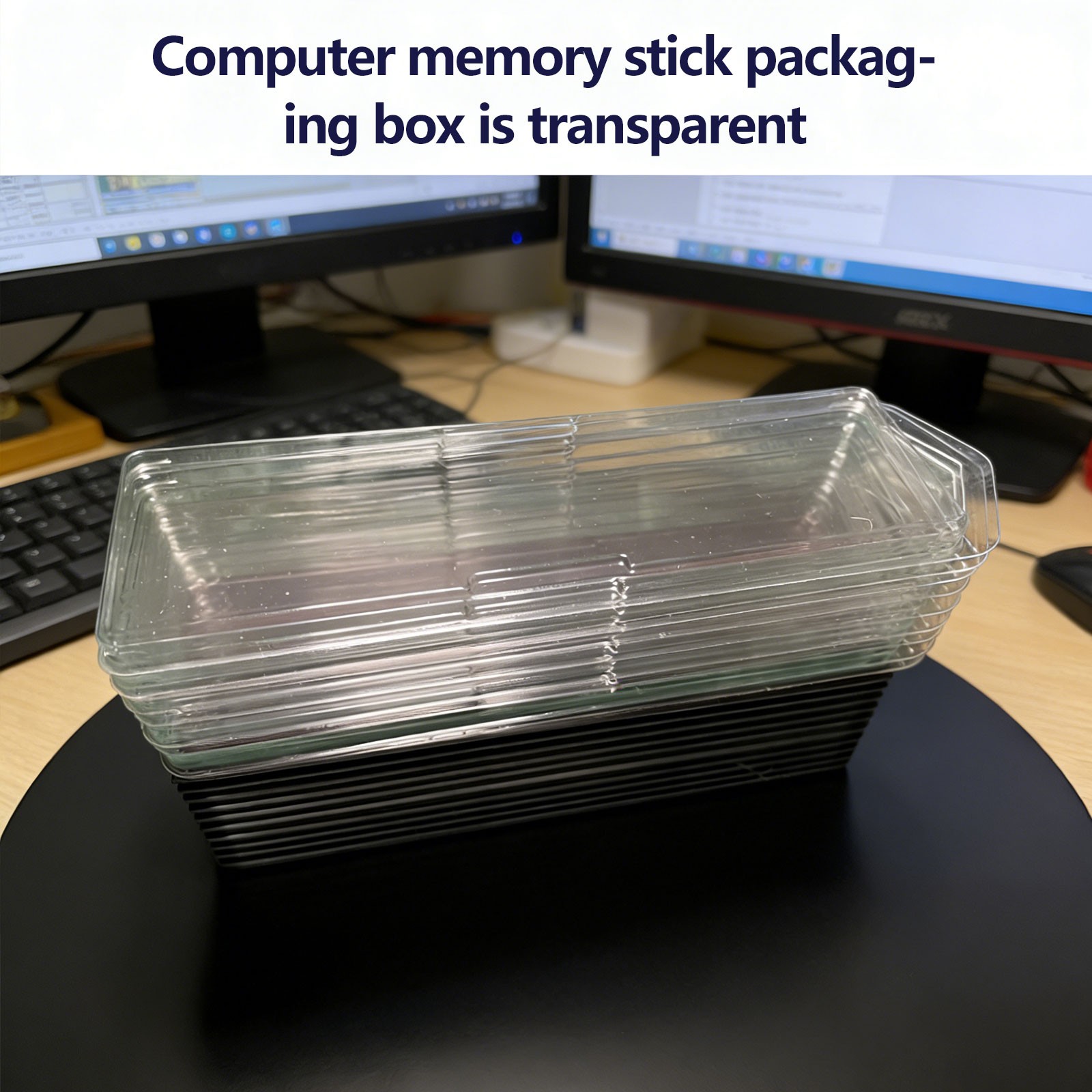 Long Dimm Memory Holder Case Clamshell for DDR, DDR2, DDR3, DDR4 and DDR5EF