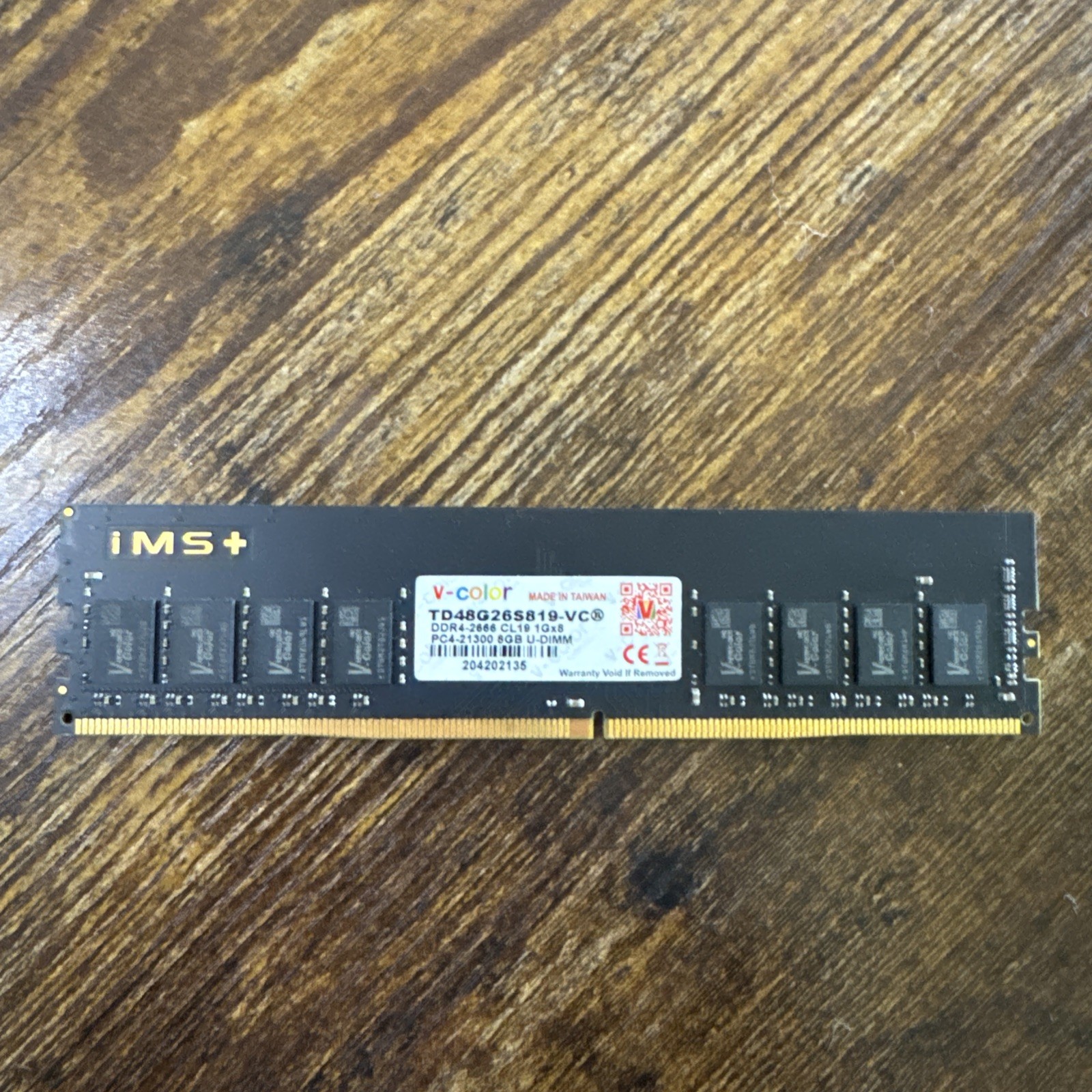 V-Color 8gb PC4-21300 DDR4-2666