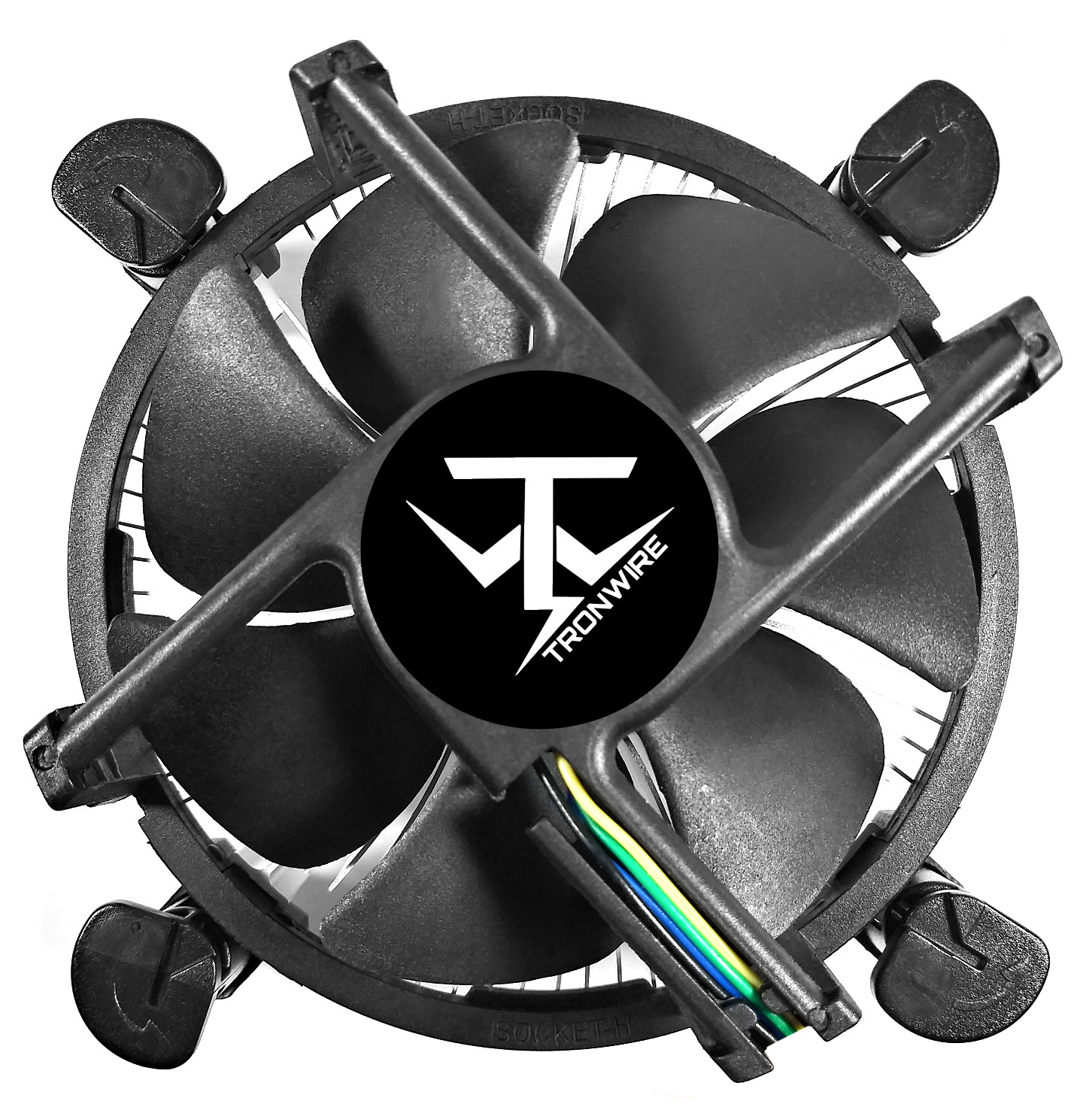 TRONWIRE TW-2 Intel Core i3 i5 i7 i9 Socket 1200 1151 1150 4-Pin PWM CPU Cooler