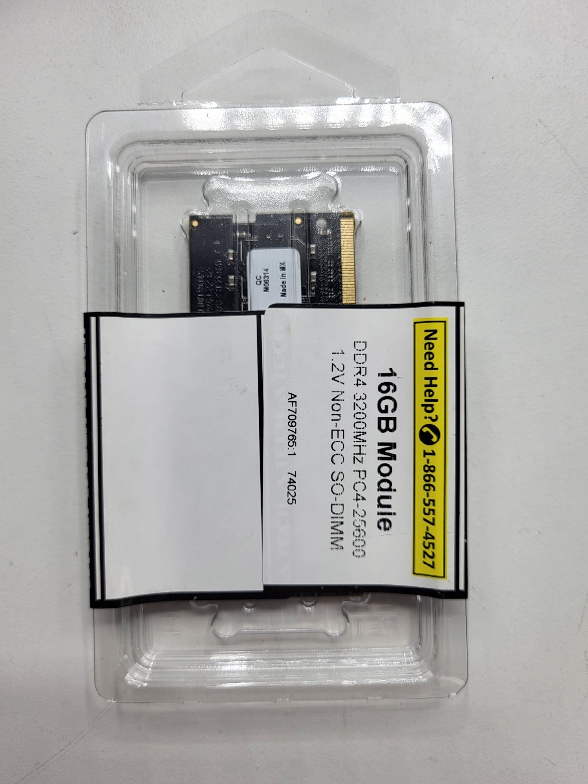 A-Tech 16GB PC4-25600 Laptop SODIMM DDR4 3200 MHz Non-ECC 260-Pin Memory RAM 16G