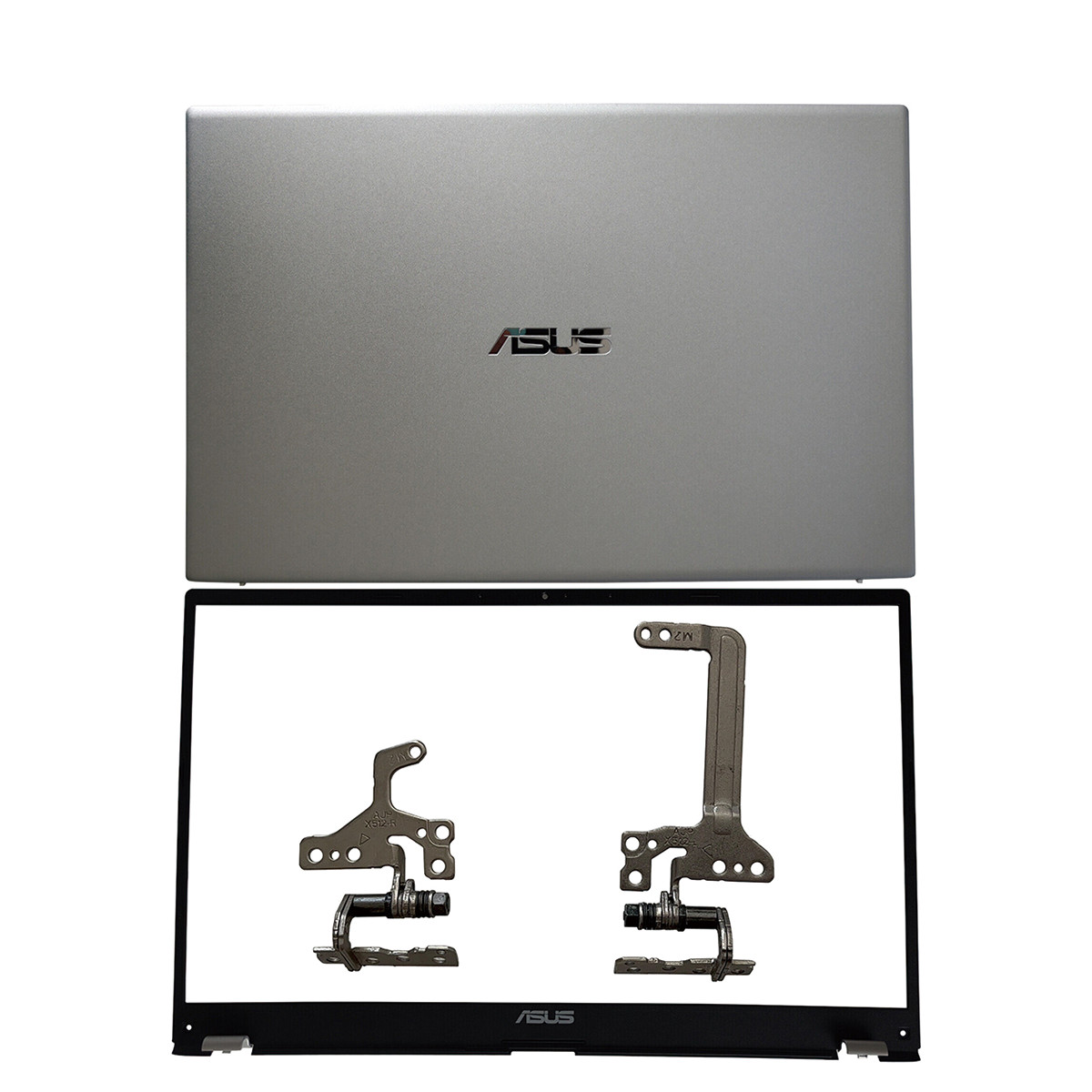 New For ASUS VivoBook 15 X512F X512D X512U LCD Back Cover+Bezel+Hinges Silver US